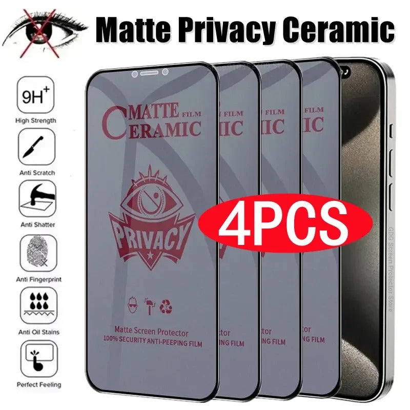 Slabs 4pc - Matte Ceramic Privacy Screen